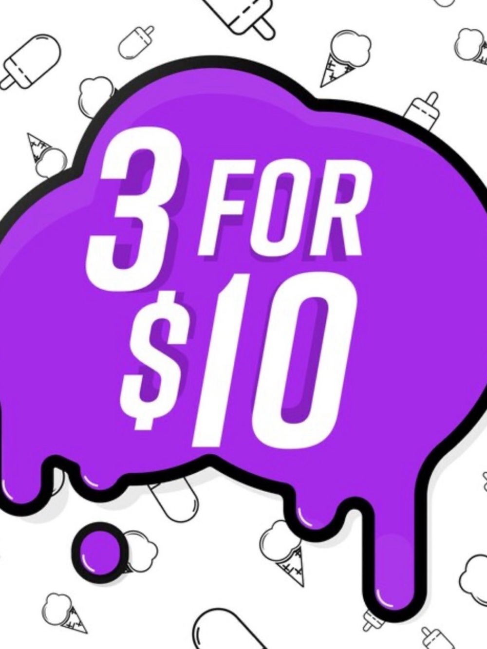 3 for $10 choose anything with the 3/10 on post!!